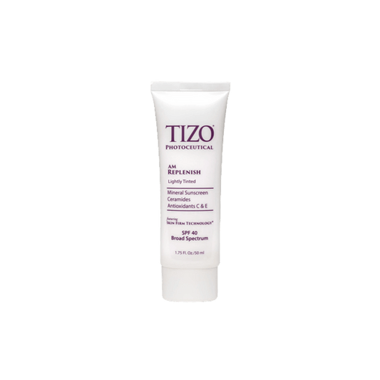 TIZO® AM Replenish Lightly Tinted SPF 40 - Anna Sofia Aesthetics